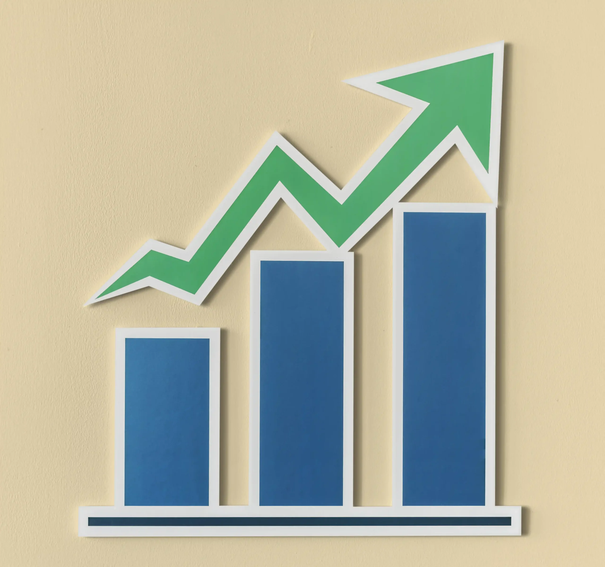 business growth bar chart