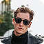 man wearing sunglasses