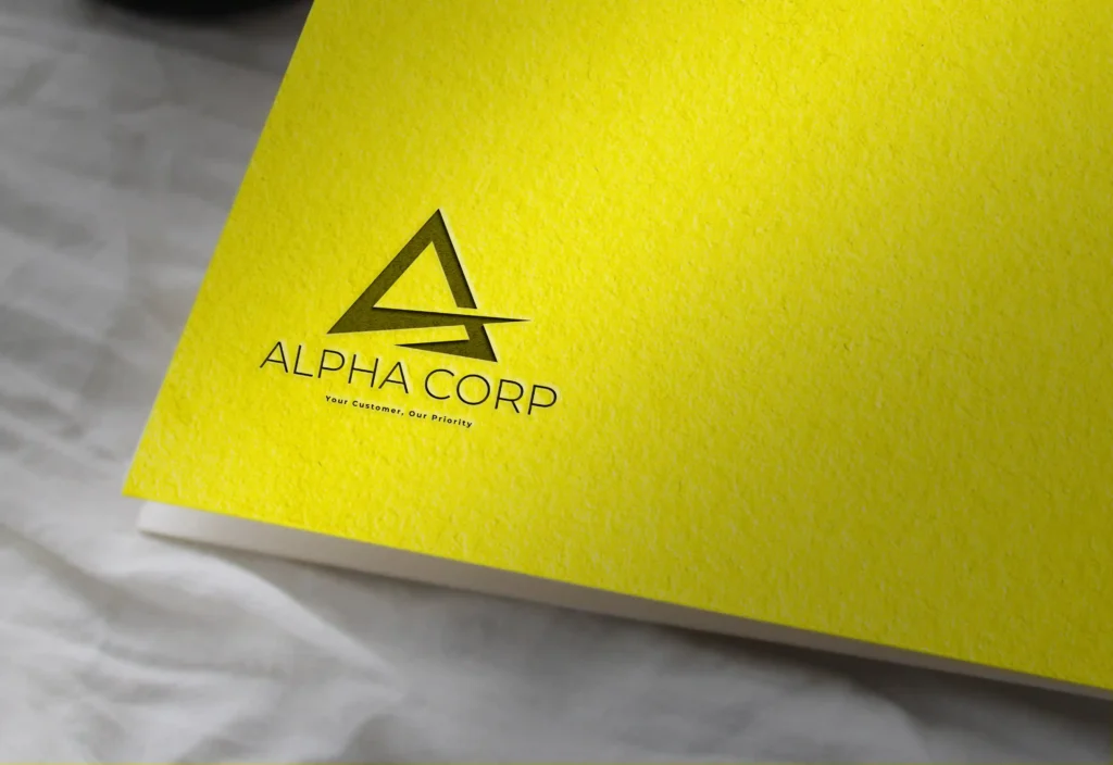 mock up logo