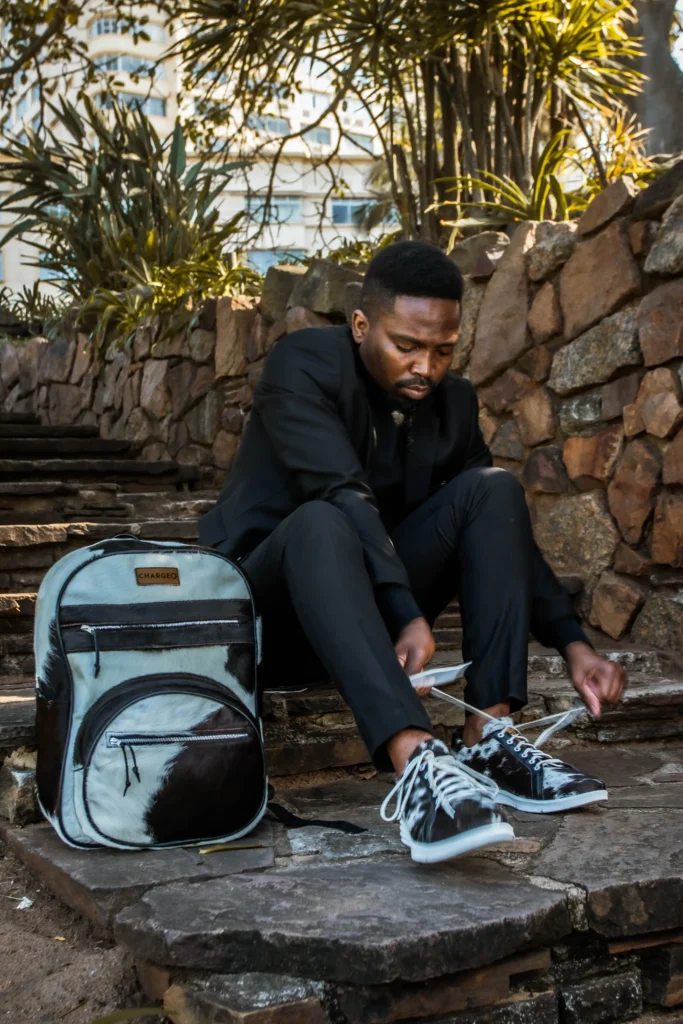 Chargeo Bag And Sneakers