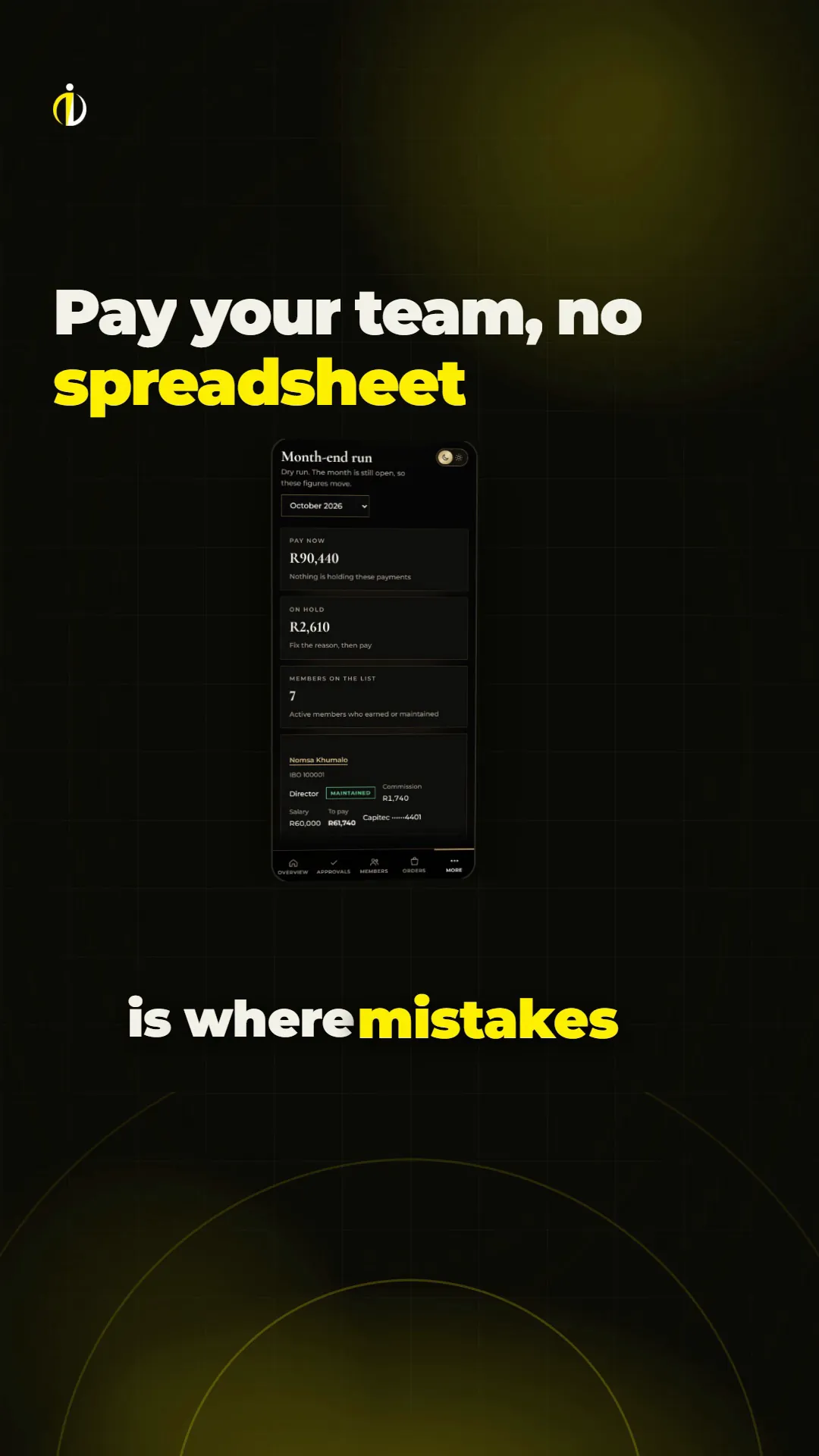 Vertical social media video frame for G-Class Solutions