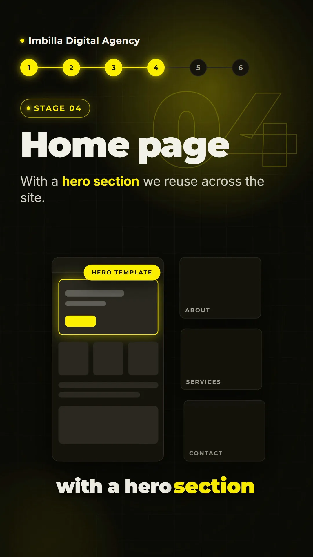 Stage 4, home page