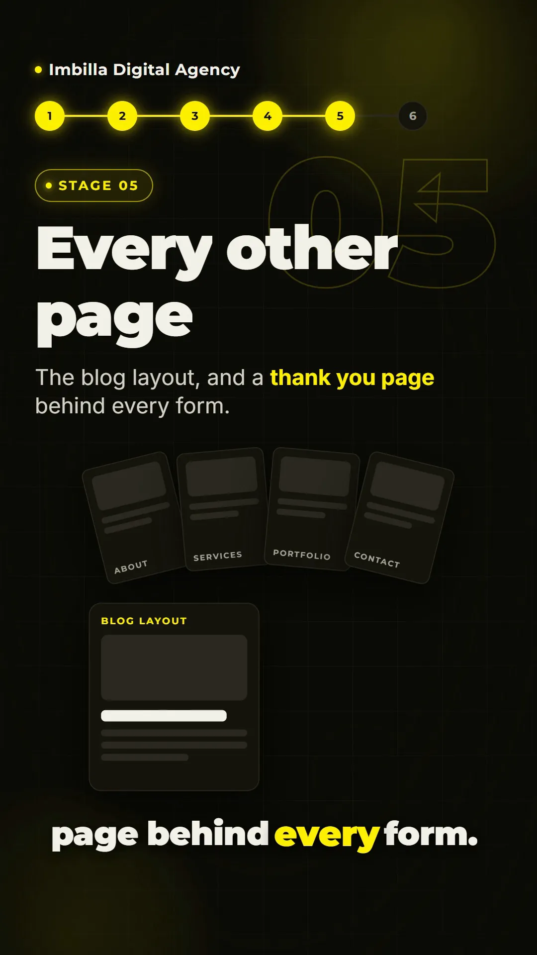 Stage 5, every other page